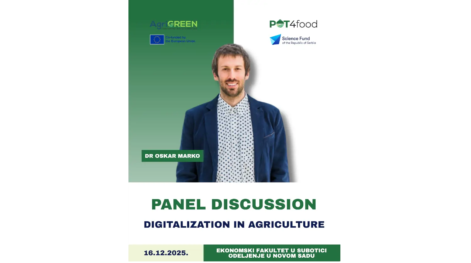 PANEL DISCUSSION – DIGITALIZATION IN AGRICULTURE 